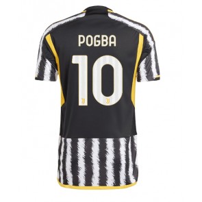 Juventus Paul Pogba #10 Koszulka Podstawowych 2023-24 Krótki Rękaw